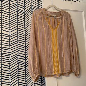 Lucky Brand Striped Blouse